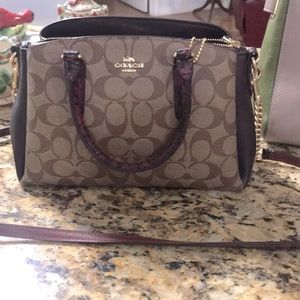 Authentic small Coach purse